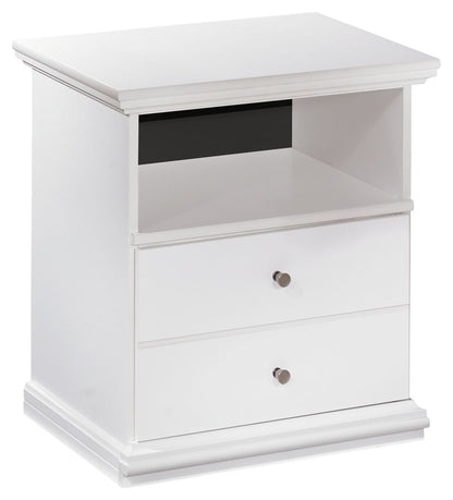 Bostwick Shoals - One Drawer Night Stand - White