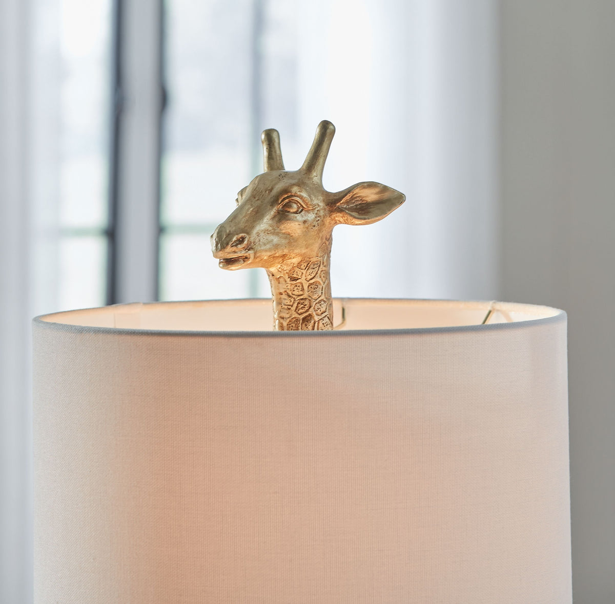 Ferrison - Poly Table Lamp - Gold Finish