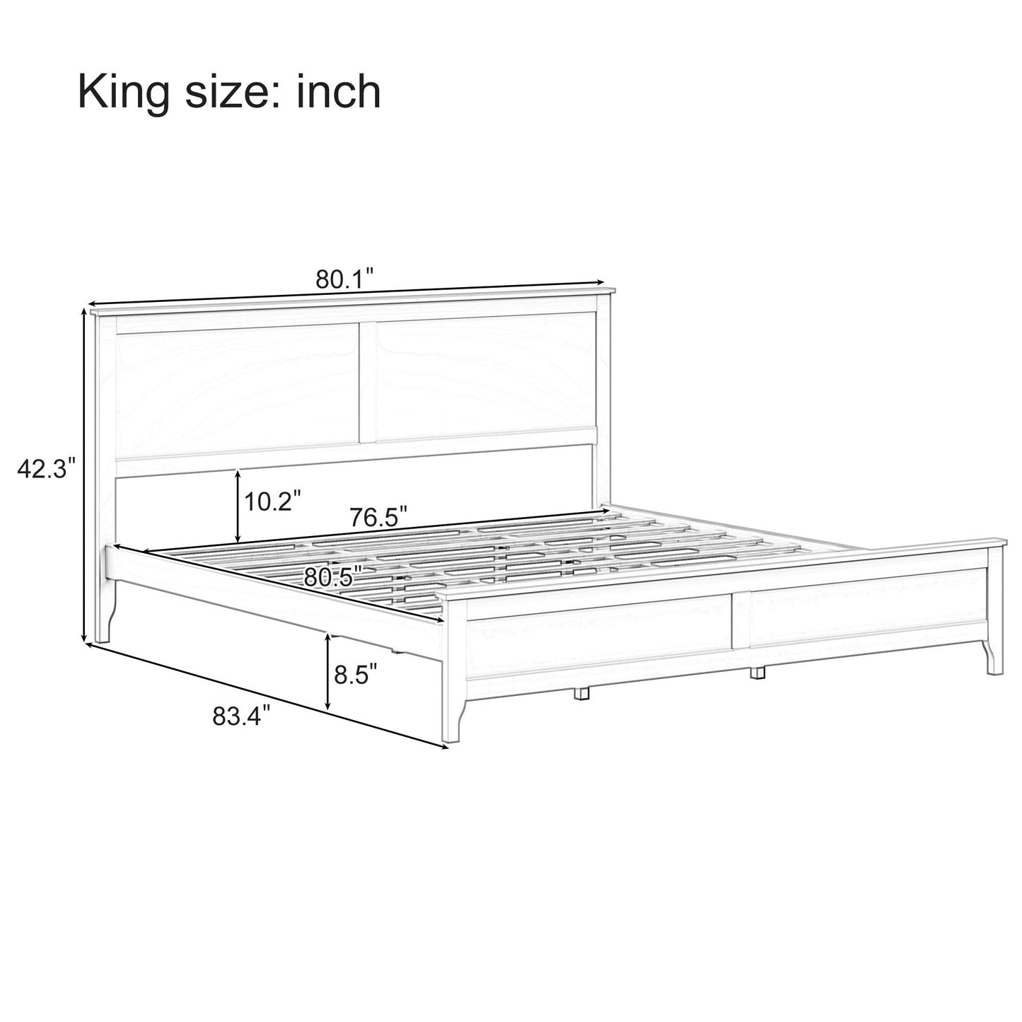 Modern Platform Bed