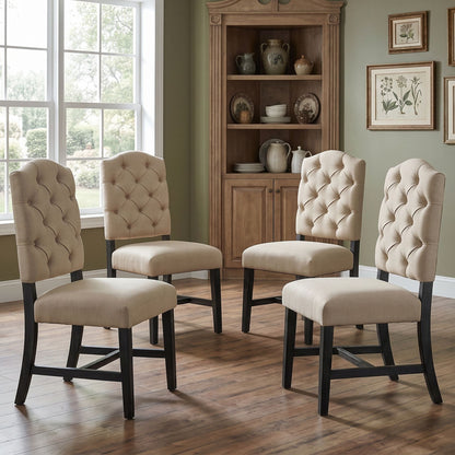 Retro Style Dining Chair Set