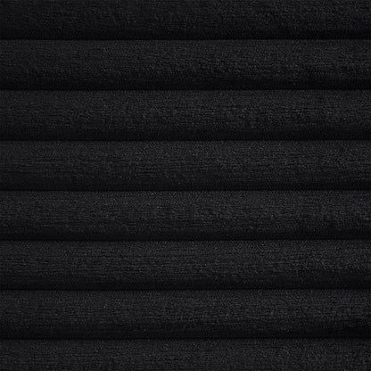 Upholstered U-Shaped Sectional Sofa With Movable Ottoman And Side Storage Pockets