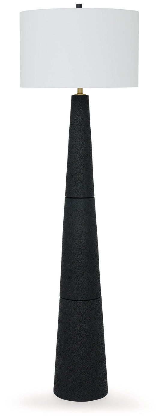 Hallburg - Poly Floor Lamp - Black
