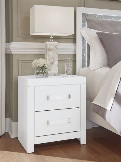Maeling - Two Drawer Night Stand