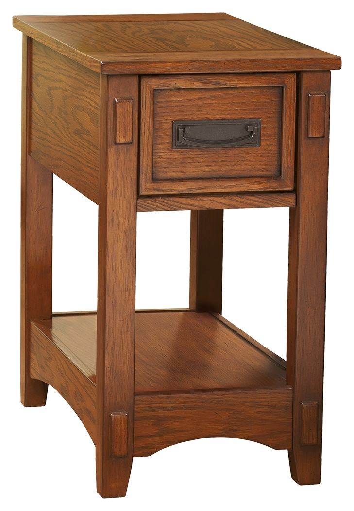 Breegin - Brown - Chair Side End Table - Medium