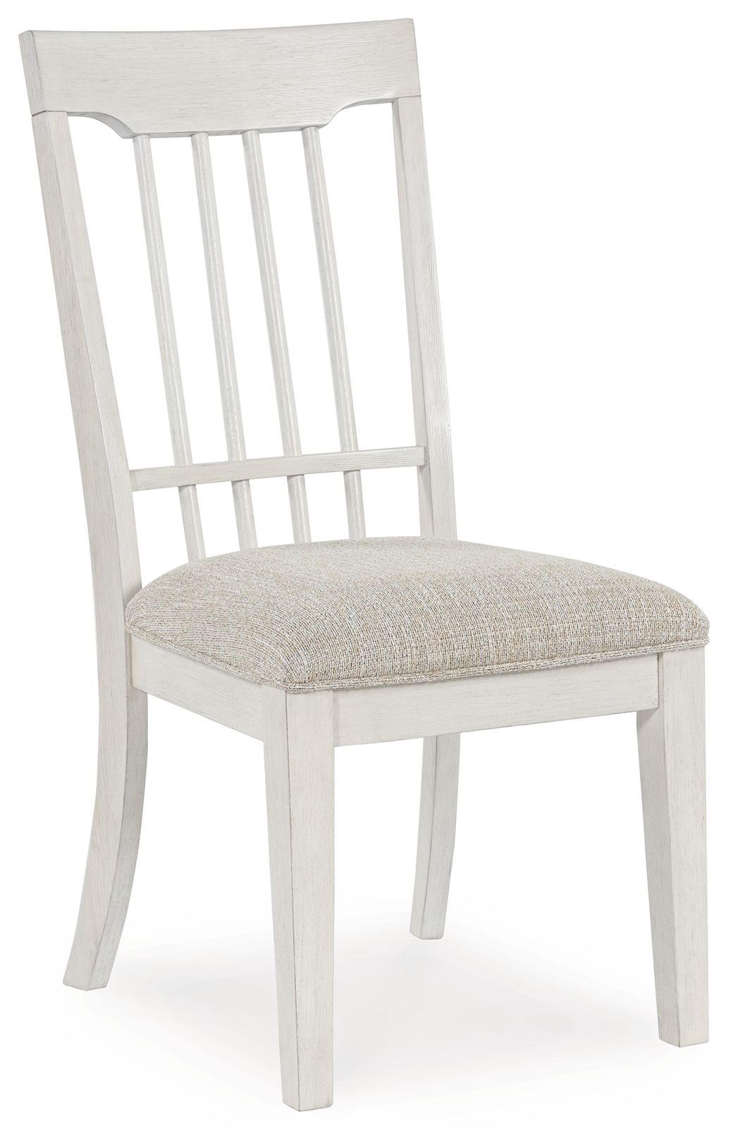 Shaybrock - Dining Upholstered Side Chair (Set of 2) - Antique White / Brown