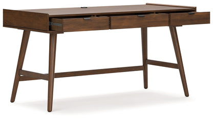 Lyncott - Home Office Desk - Brown