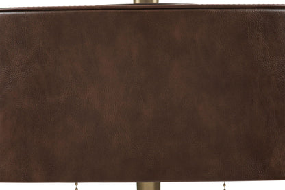 Arcmond - Metal Table Lamp - Brown / Gold Finish