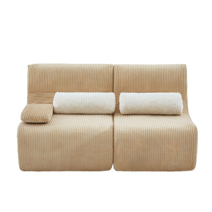Modern Sectional Loveseat With Ergonomic Design