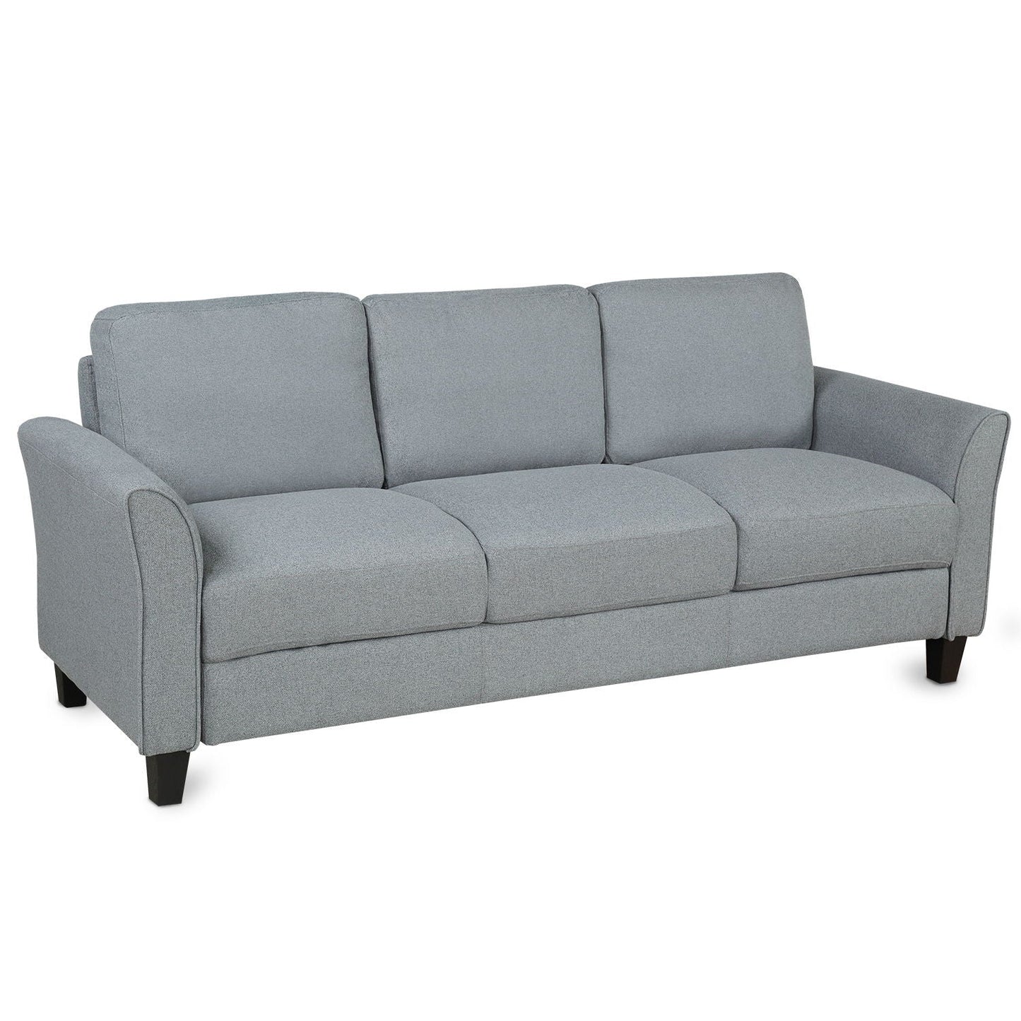 3 Seat Sofa Living Room Sofa - Gray