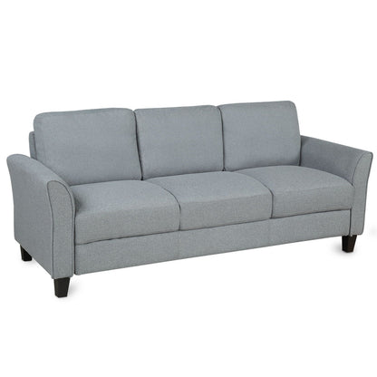 3 Seat Sofa Living Room Sofa - Gray