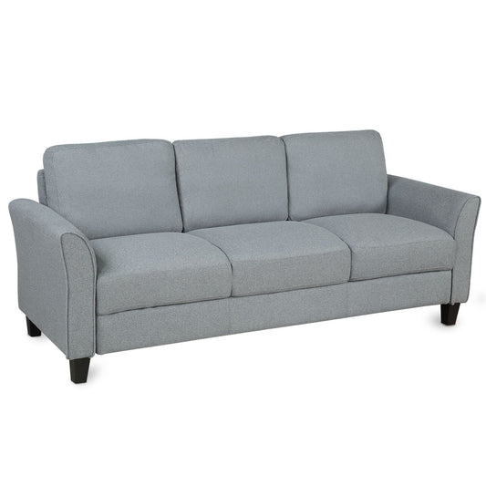 3 Seat Sofa Living Room Sofa - Gray