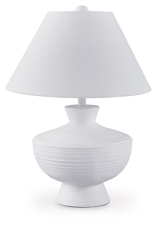 Harelwood - Poly Table Lamp - White