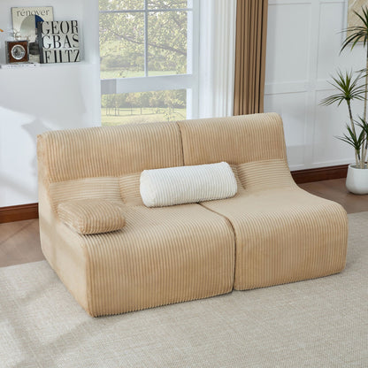 Modern Sectional Loveseat With Ergonomic Design