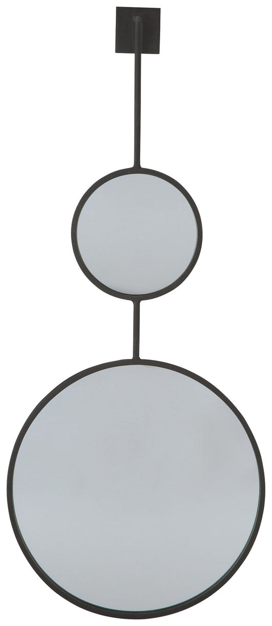 Brewer - Black - Accent Mirror