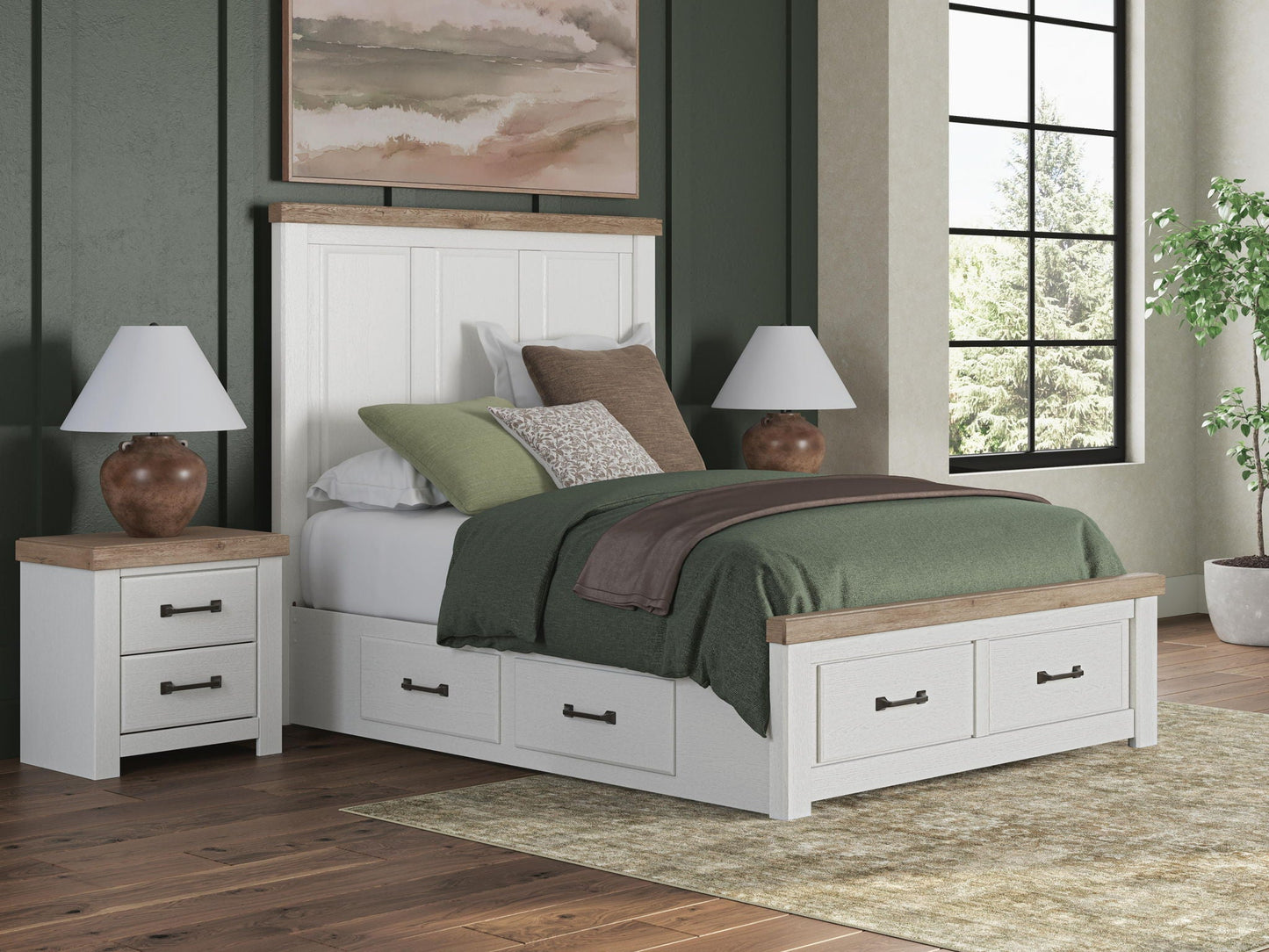 Savonport - Panel Storage Bed