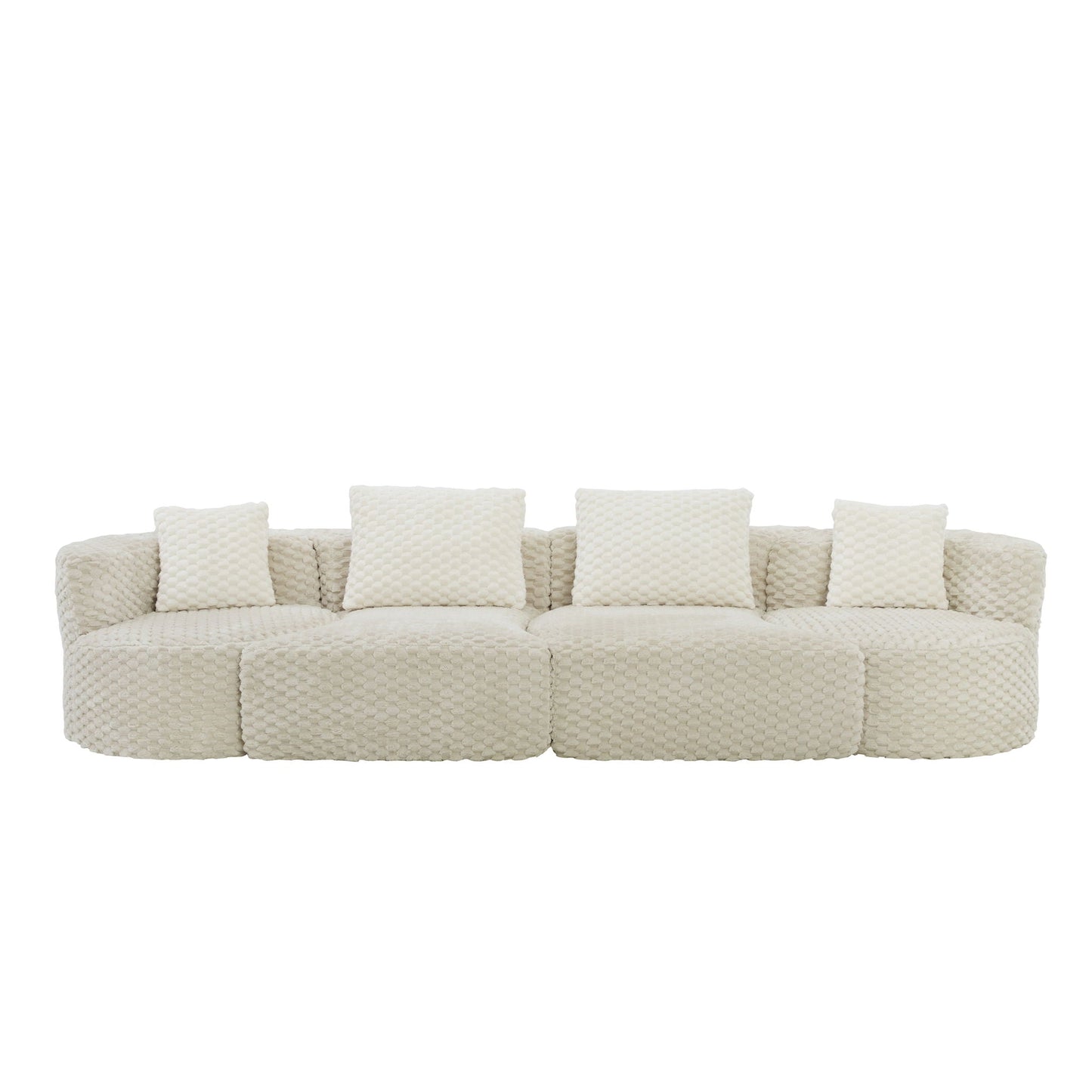 Modular Sectional Sofa With Free Combination Design