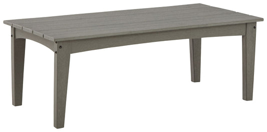 Visola - Rectangular Cocktail Table - Gray