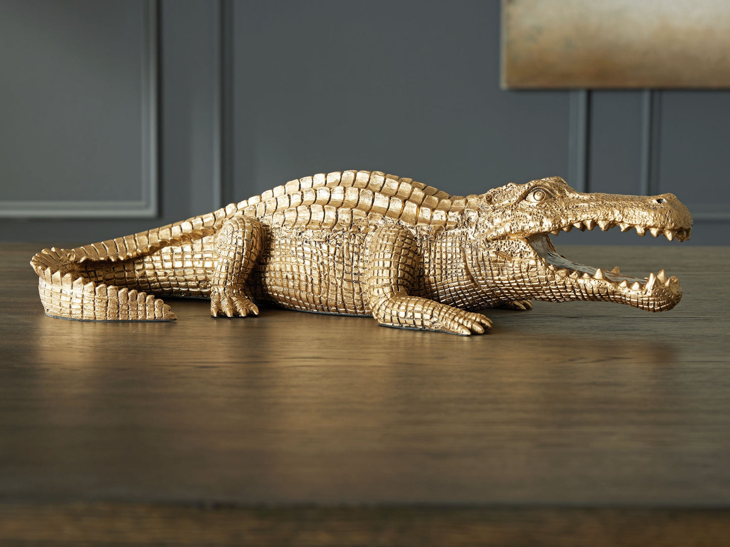 Lauretman - Sculpture - Antique Gold Finish