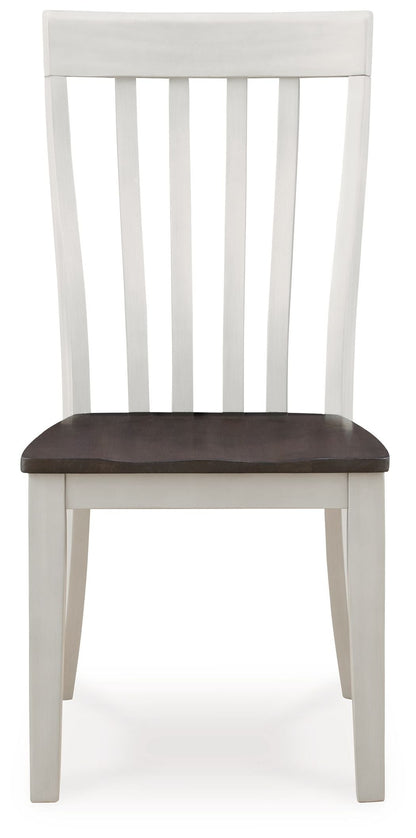 Darborn - Dining Room Side Chair (Set of 2) - Gray / Brown