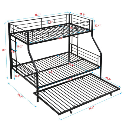Modern Metal Bunk Bed