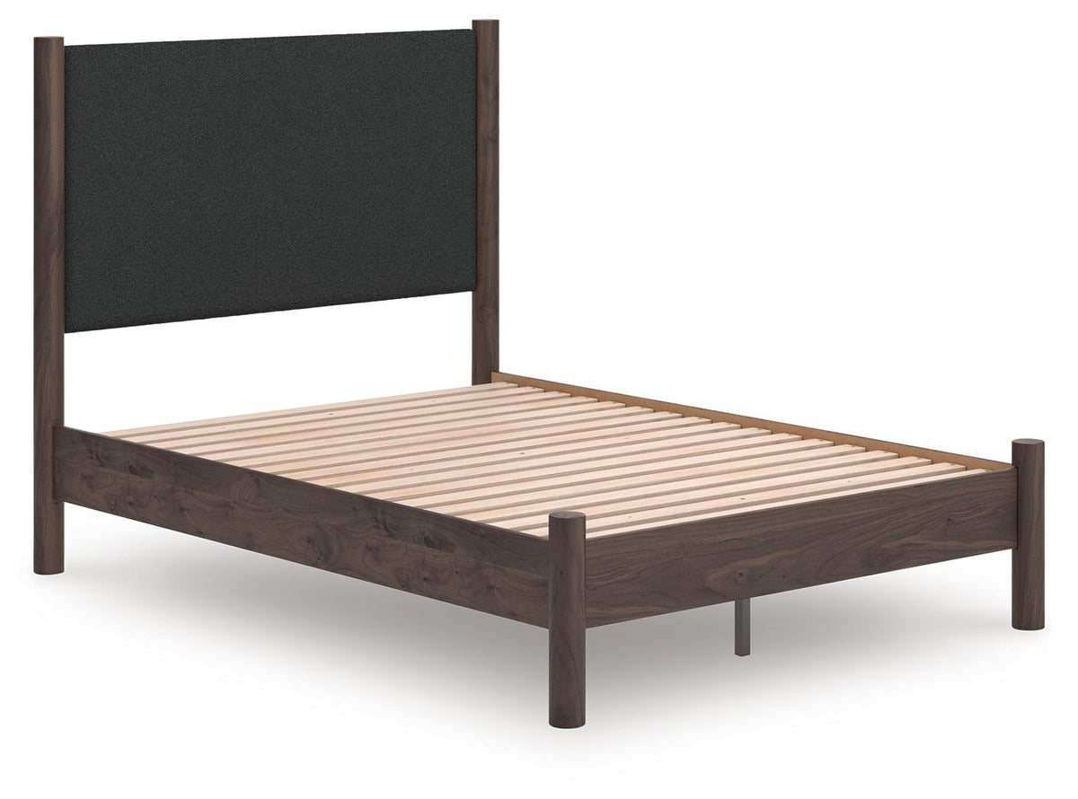 Pamytta - Upholstered Panel Platform Bed
