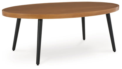 Horizon Hall - Cocktail Table - Two-tone Brown