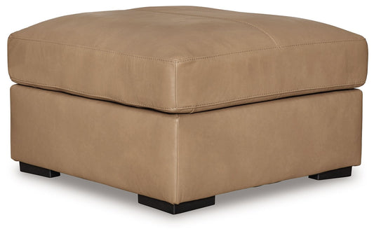 Bandon - Oversized Accent Ottoman - Toffee