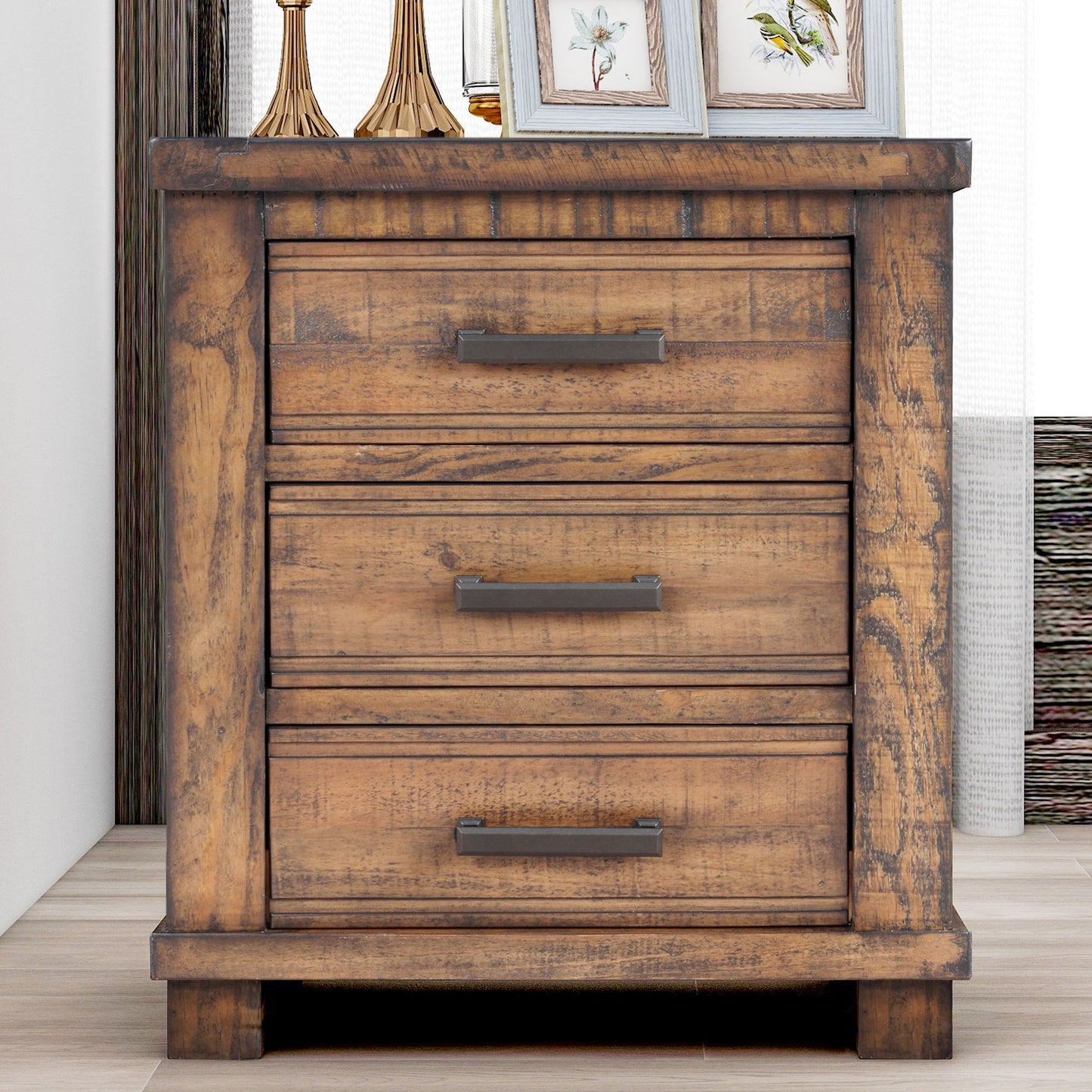 3 Drawer Nightstand