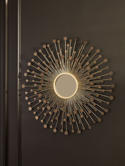 Morwenna - Accent Mirror - Bronze / Gold Finish