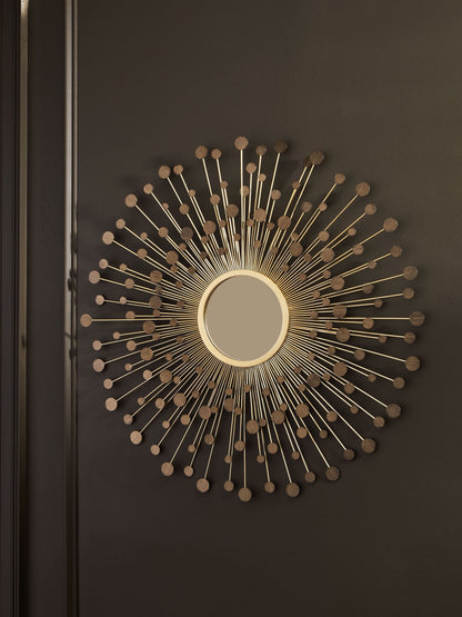 Morwenna - Accent Mirror - Bronze / Gold Finish