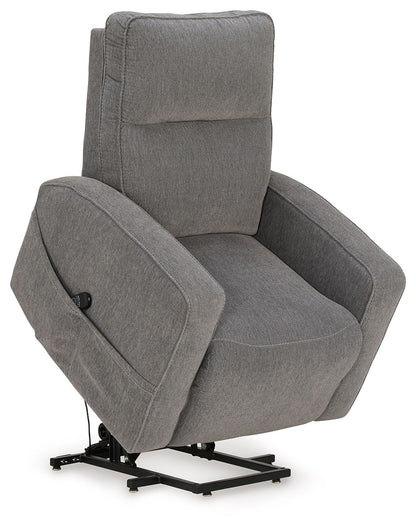 Starganza - Power Lift Recliner - Gray