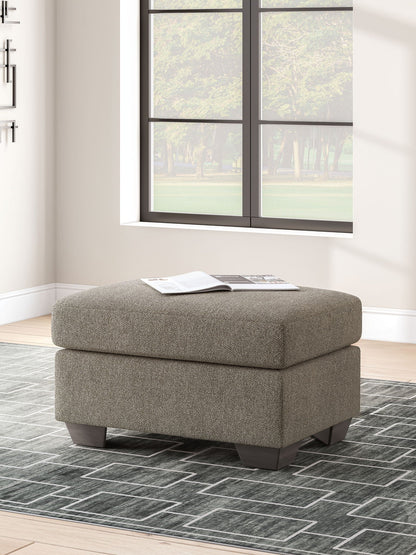 Triston-Peaks - Ottoman - Suede