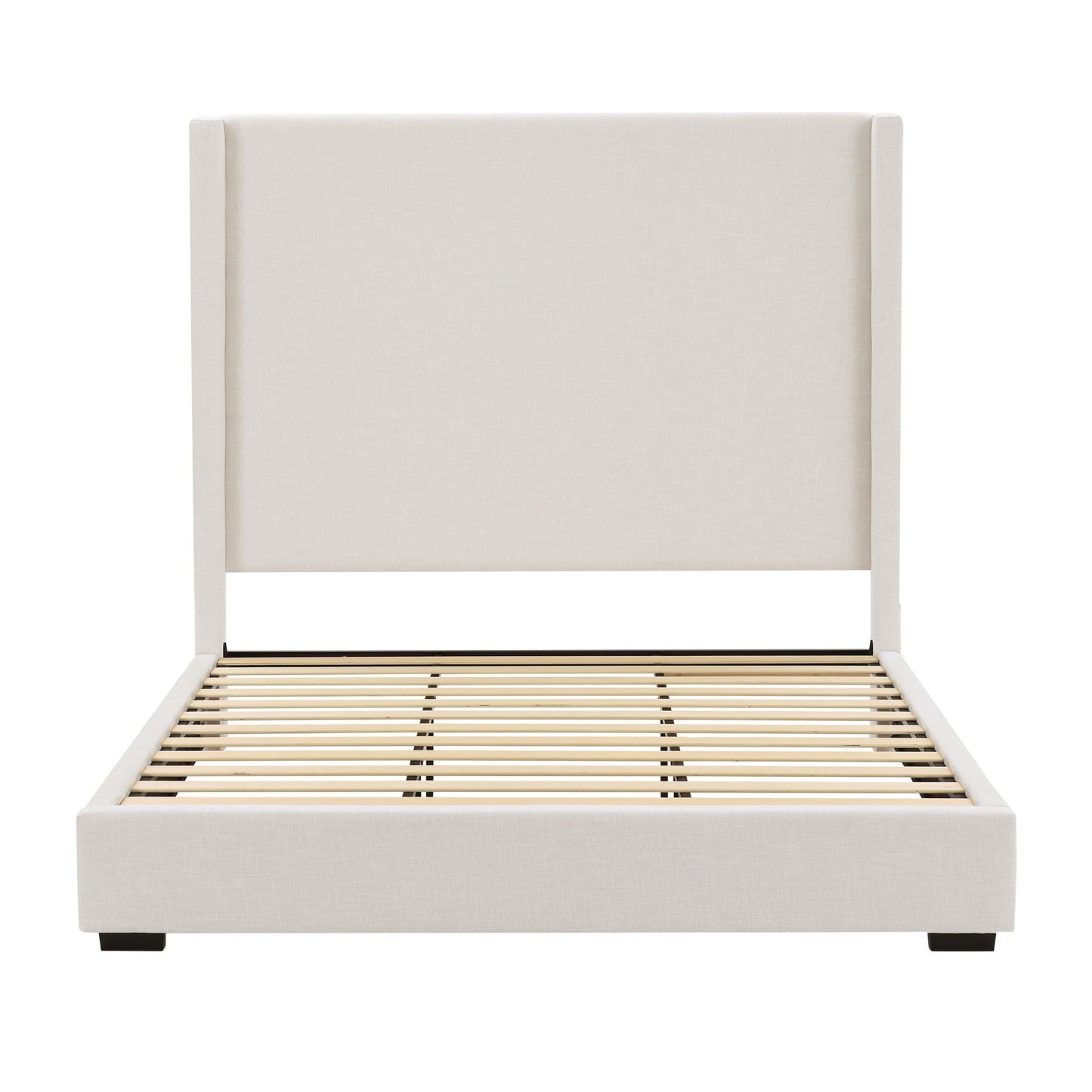 Hampton - Upholstered Platform Bed With Tall Headboard