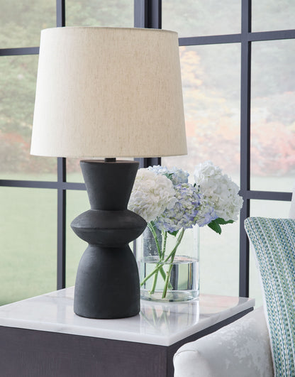 Scarbot - Paper Table Lamp (Set of 2) - Distressed Black