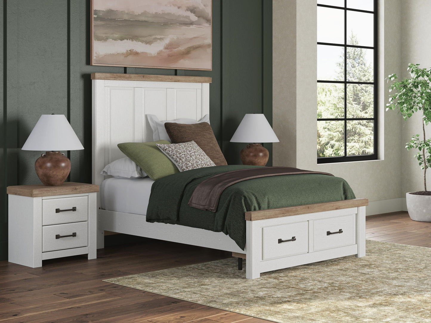 Savonport - Panel Storage Bed