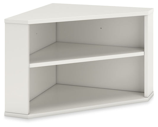 Grannen - White - Home Office Corner Bookcase