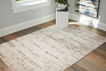 Kasney - 8' x 10' Rug - Cream / Brown