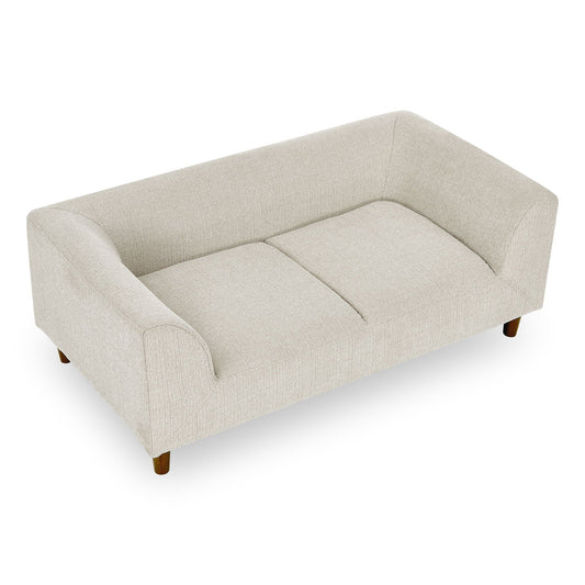 Modern Rectangular Pet Sofa With Backrest And Armrests For Small And Medium Dogs, Soft Cushion