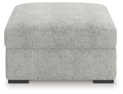 Cuddle Plush - Oversized Accent Ottoman - Arctic