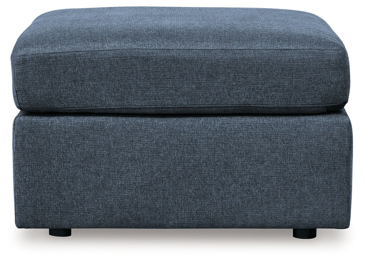Modmax - Oversized Accent Ottoman - Fabric - Ink