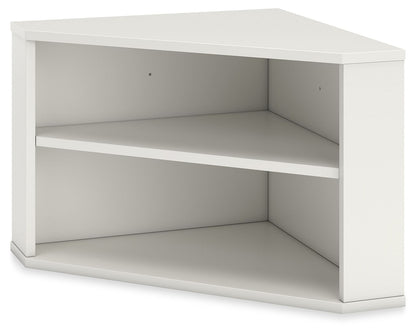 Grannen - White - Home Office Corner Bookcase