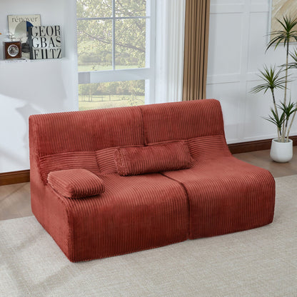 Modern Sectional Loveseat With Ergonomic Design