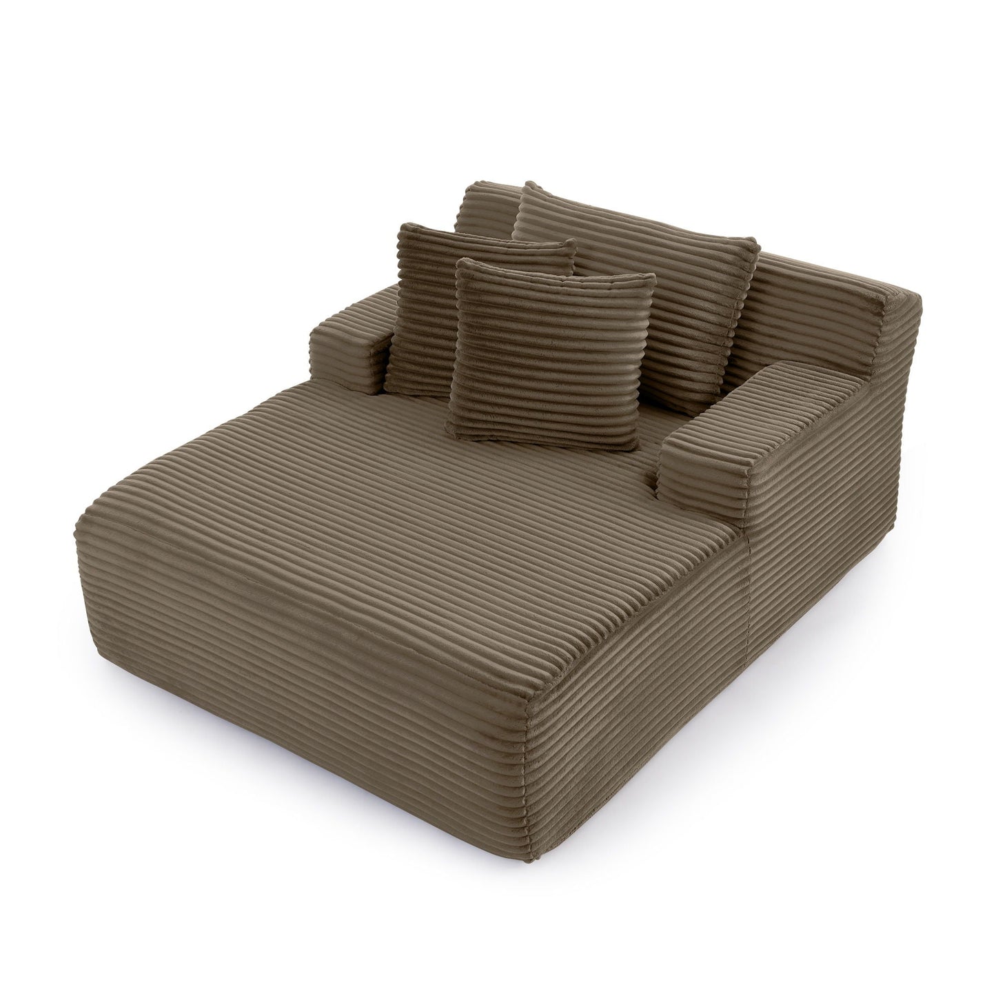 Modern Single Lazy Sofa Lounge Chair With High Density Foam