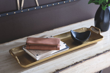 Posy - Tray - Gold Finish