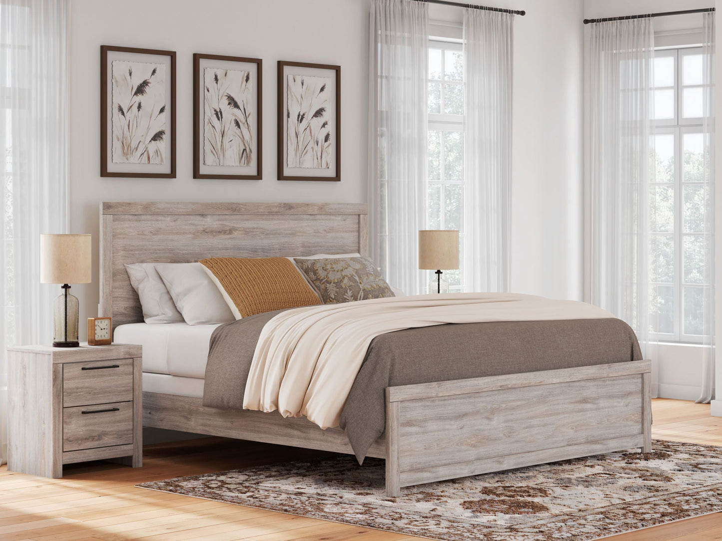 Broachmyn - Panel Bed