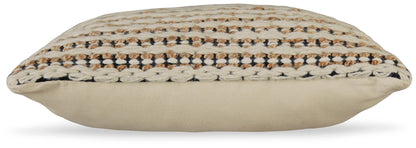 Nealington - Pillow - Brown / Black / White