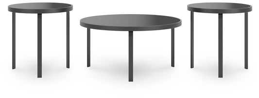 Dorylin - Occasional Table Set (Set of 3) - Black