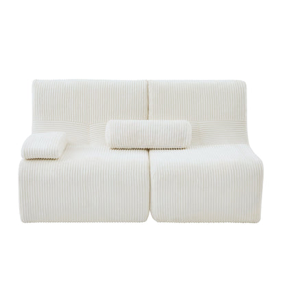Modern Sectional Loveseat With Ergonomic Design