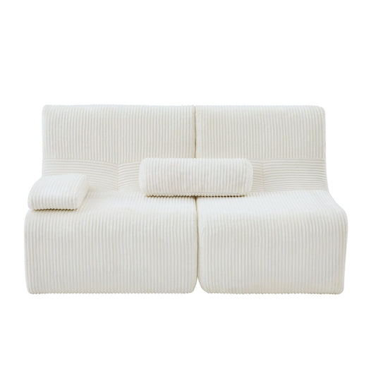 Modern Sectional Loveseat With Ergonomic Design