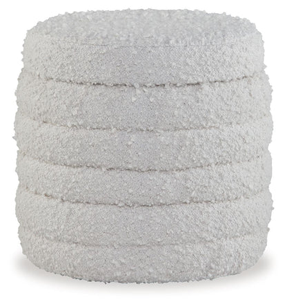 Duntler - Storage Ottoman - Ivory